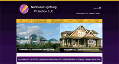 Desktop Screenshot of northeastlightning.com